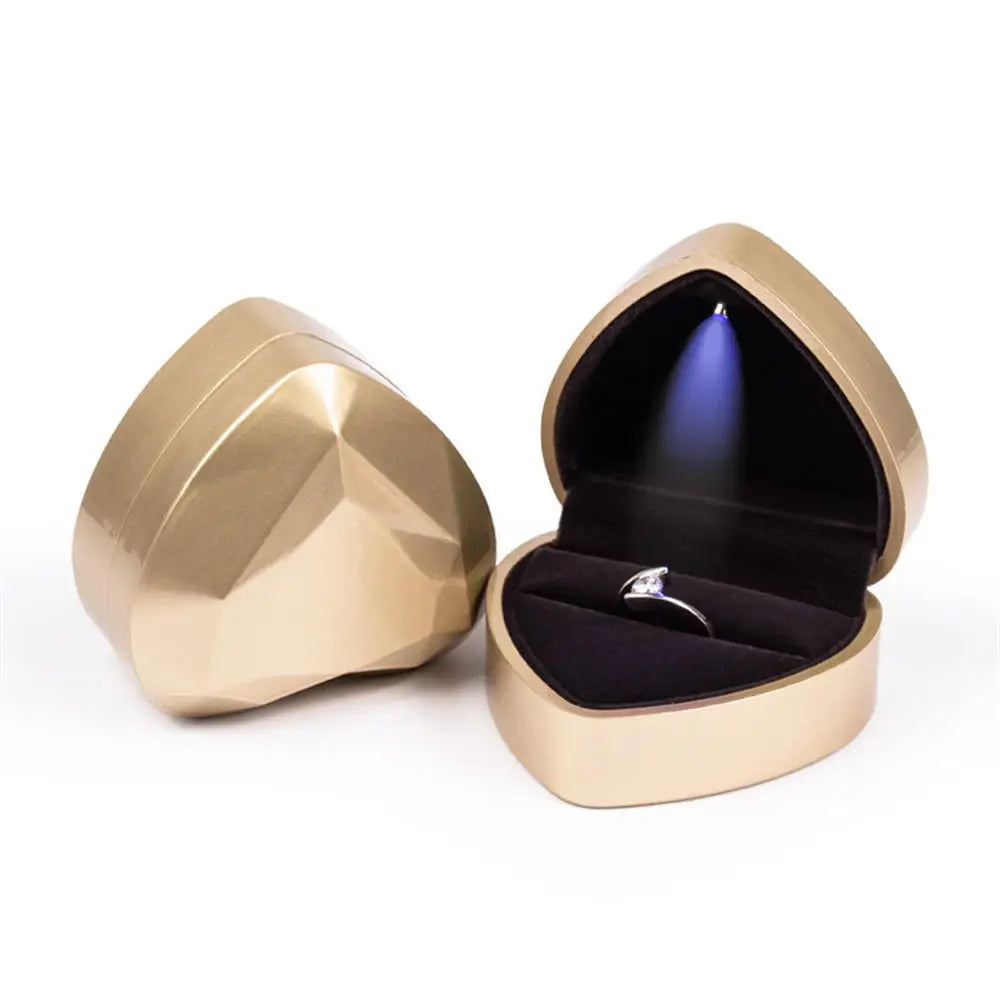 Luxury Ring Box With LED Light