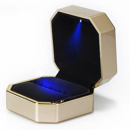 Luxury Ring Box With LED Light