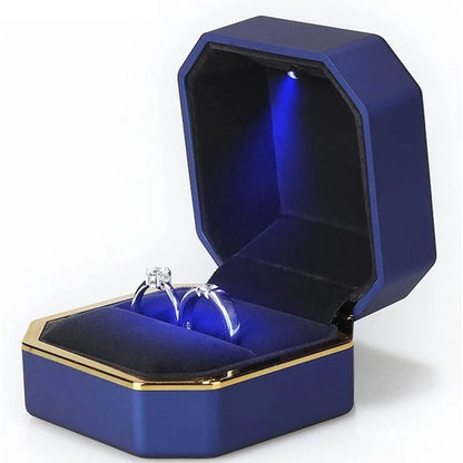 Luxury Ring Box With LED Light