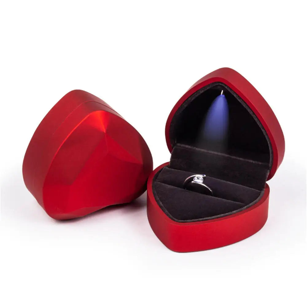 Luxury Ring Box With LED Light
