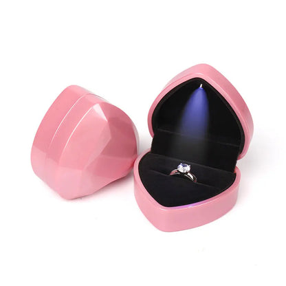 Luxury Ring Box With LED Light